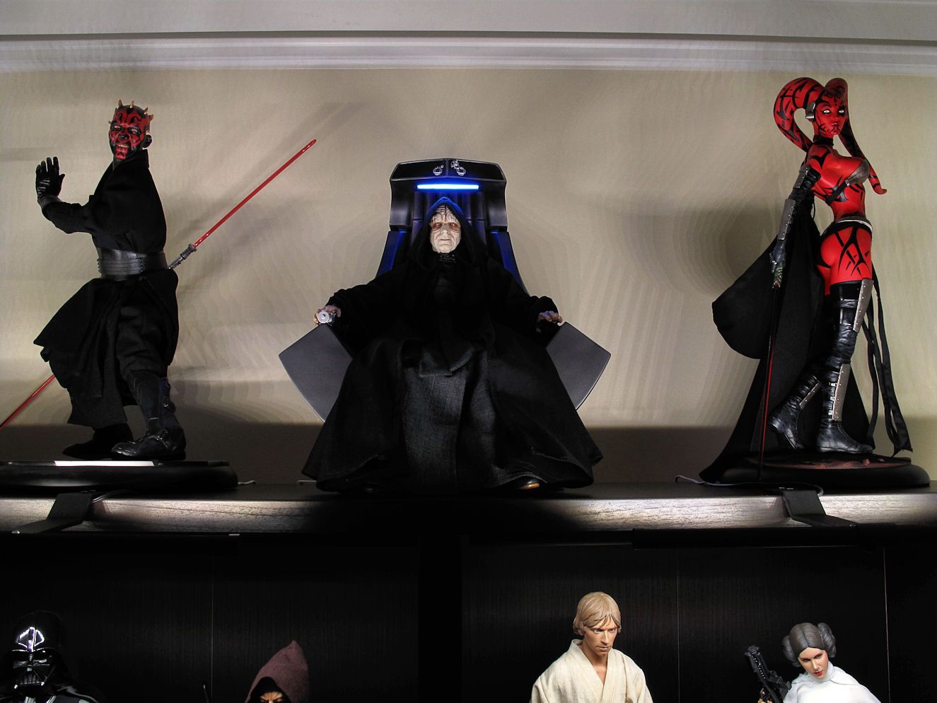 sideshow emperor palpatine premium format